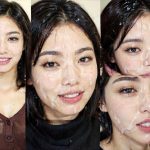 屋外顔射ぶっかけ　秋田県　横手市